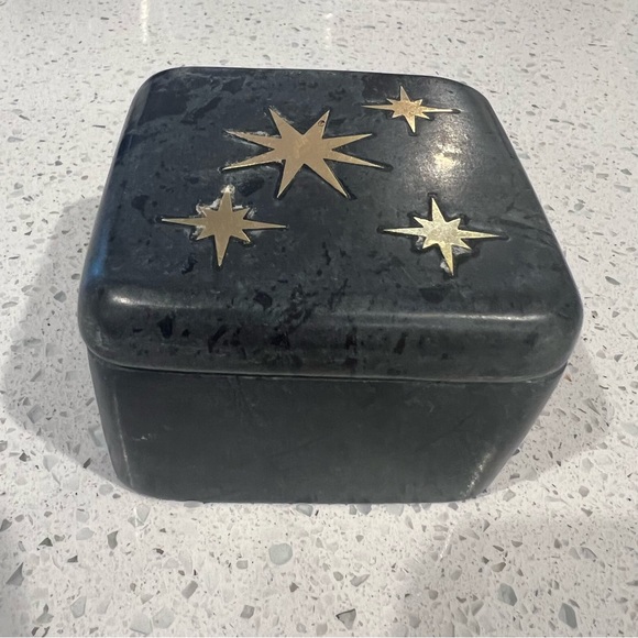 Catherine Martin for Anthropologie Starry Night Marble Trinket Box - Picture 5 of 8